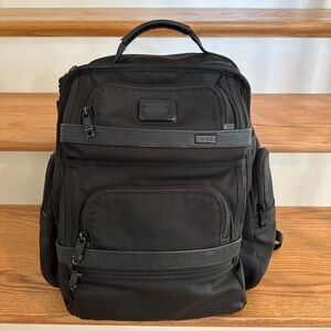 Men's TUMI Alpha Brief Backpack in black